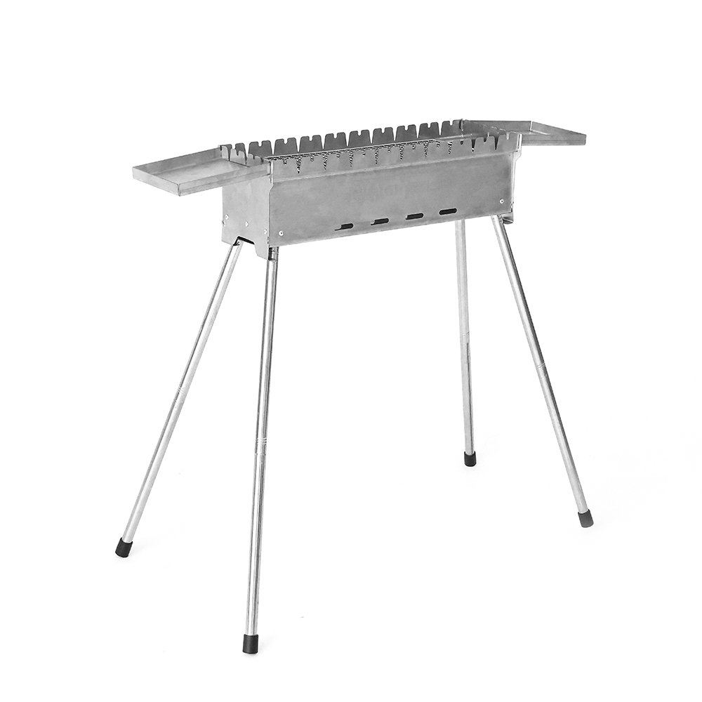 Rozsdamentes acél négyszögletes normál grillsütő